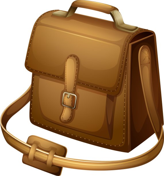 一个棕色的背包图片下载