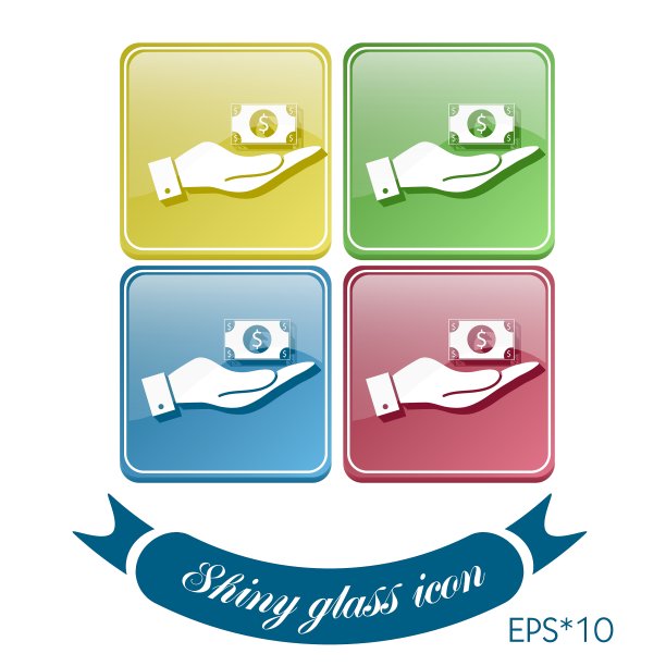 手里拿着一张象征金钱的美元钞票图片下载