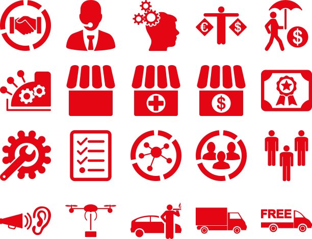 商业贸易装船标志图片下载