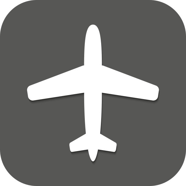 飞机图标，旅行标志图片下载