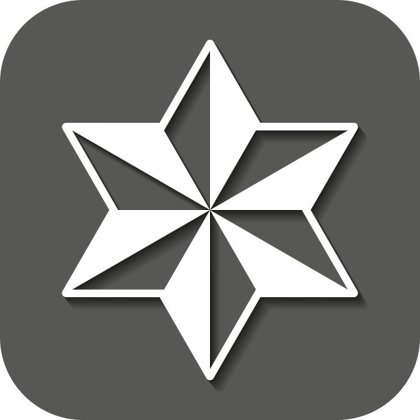 星星图标，星星符号（扁平风格）图片下载