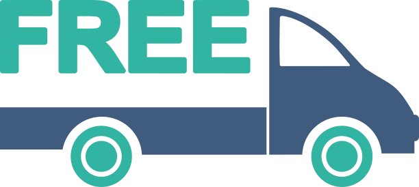 免费送货图标从商业双色集图片下载