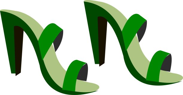 一个鞋子的视图图片下载