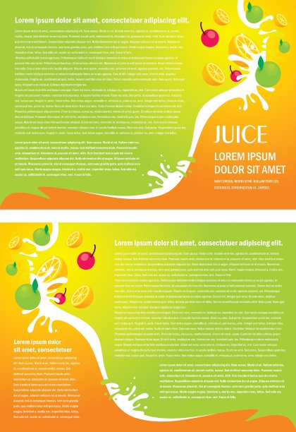 小册子夹果汁水果滴液体橙图片下载