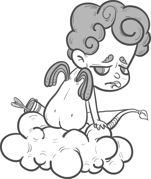 有趣的丘比特了图片下载