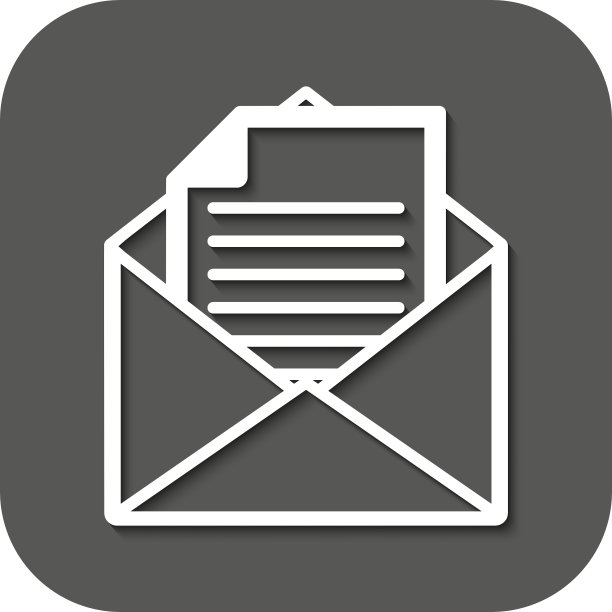 邮件图标打开信封符号图片下载