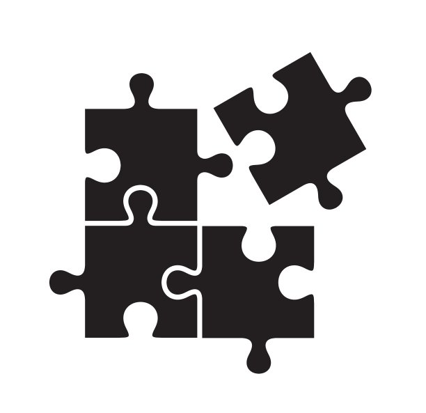 黑色的谜题图片下载