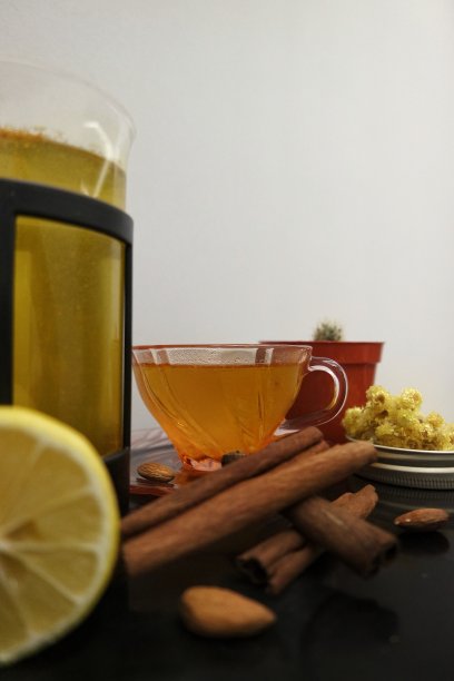 健康风格与花草茶。图片下载