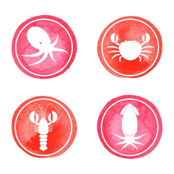 海鲜图标设置图片下载