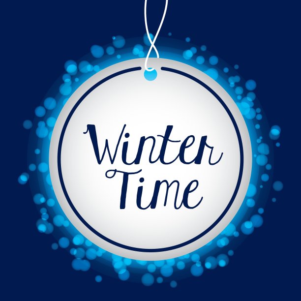 冬天的时间和雪图片下载