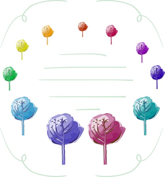 花旗绿色道路图片下载