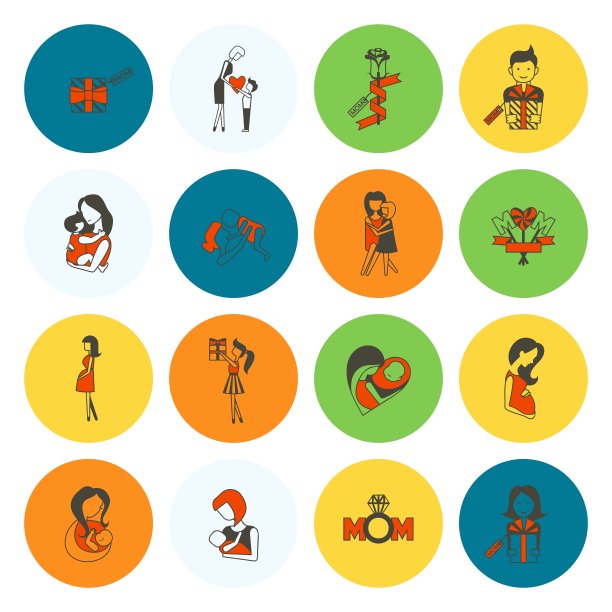 母亲节快乐图标图片下载