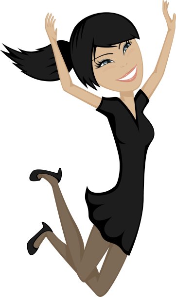 跳的女孩图片下载