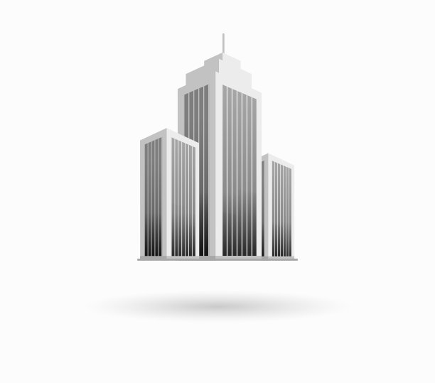 摩天大楼和房屋建筑的标志图片下载
