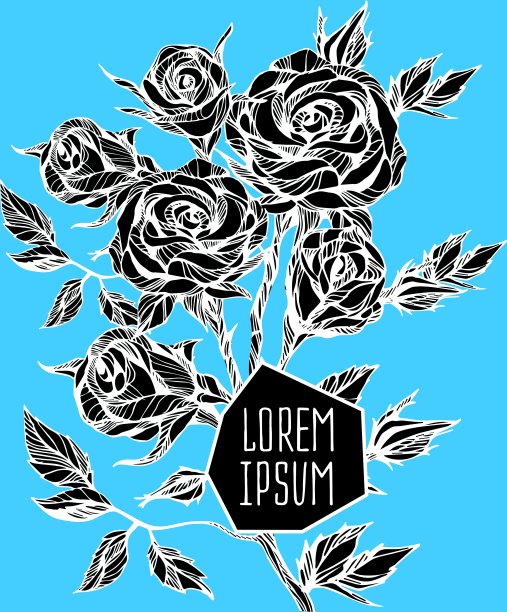 美丽的花卉背景艺术图片下载