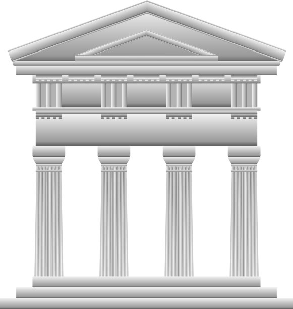 多利安式殿图片下载