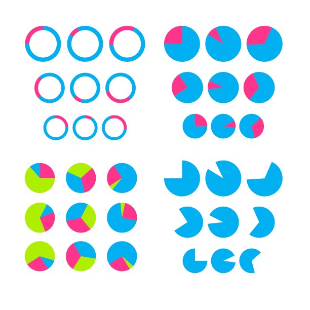 信息图元圆图图片下载