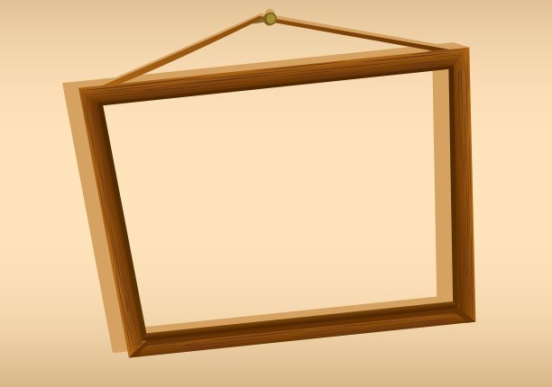 一个木制的挂架图片下载