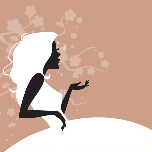 年轻优雅的新娘图片下载