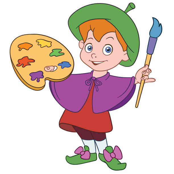 小画家图片下载