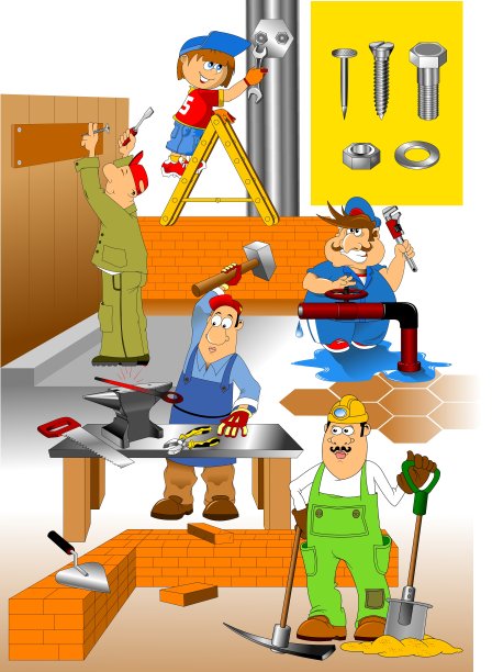 建筑工地的图标图片下载