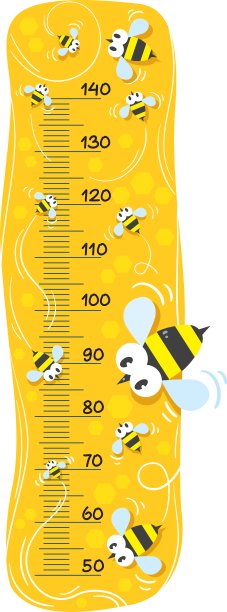 一米墙或一米高与有趣的蜜蜂图片下载