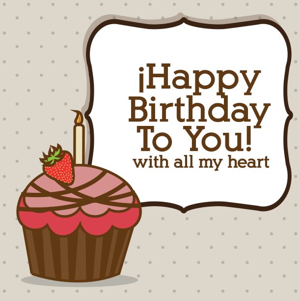 生日快乐设计图片下载