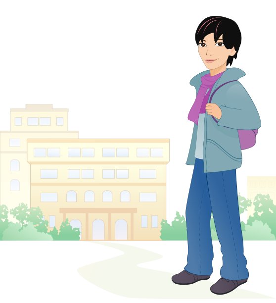 男孩学生图片下载