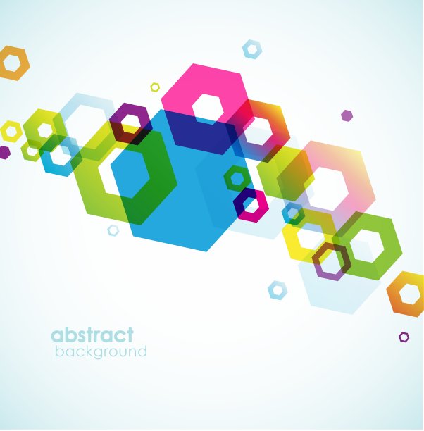 抽象的彩色背景图片下载