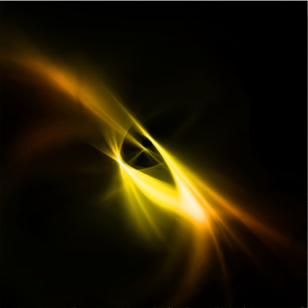 抽象的黄色和红色光线图片下载