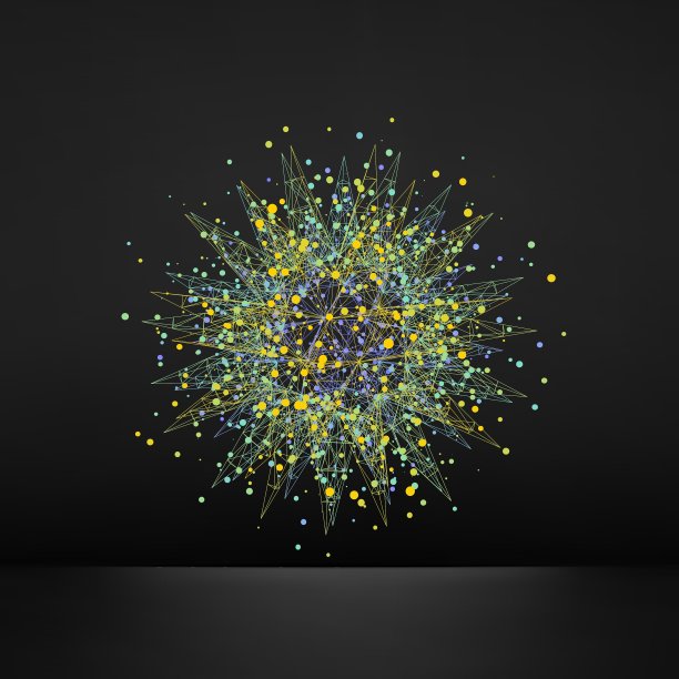 抽象的三维设计元素会徽图片下载