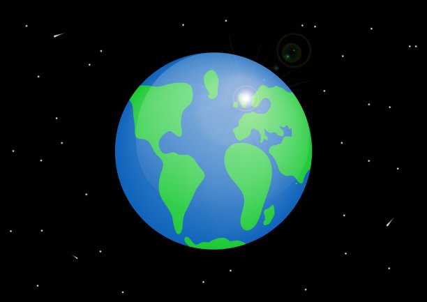 地球的卡通图片下载