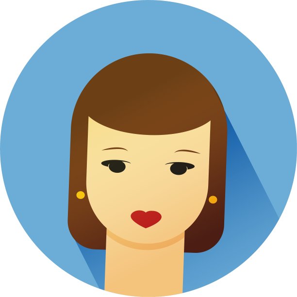 有可爱发型的女孩图片下载