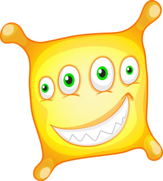 四眼细菌图片下载