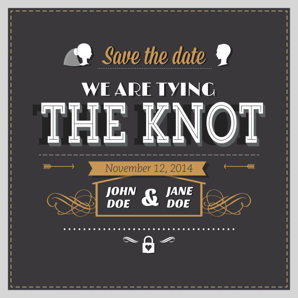 婚礼的邀请图片下载