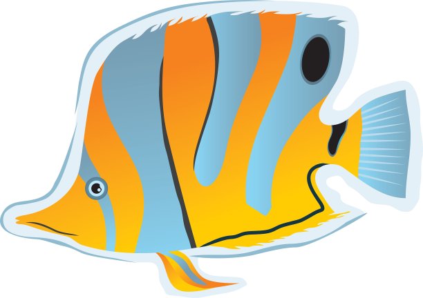 贴纸热带鱼图片下载