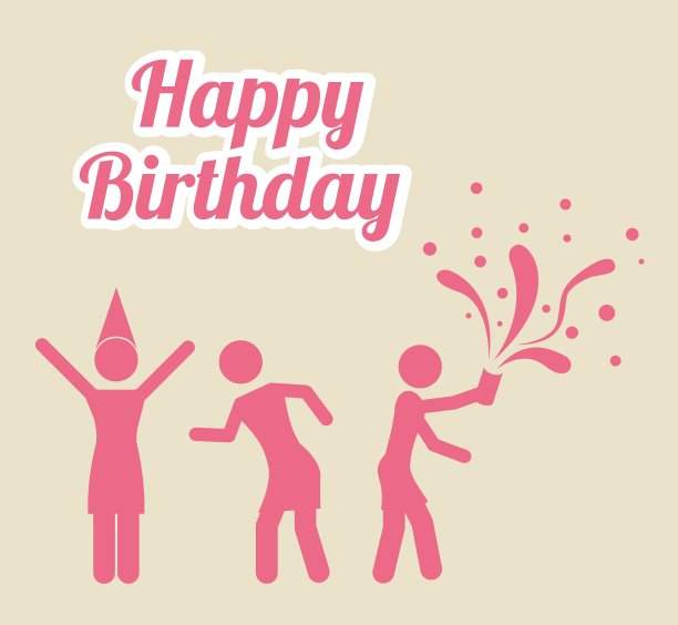 生日快乐设计图片下载