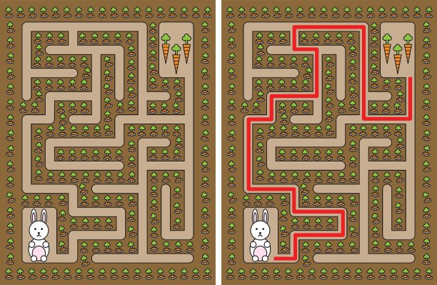 兔子迷宫图片下载