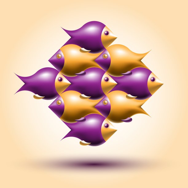 抽象的鱼图片下载