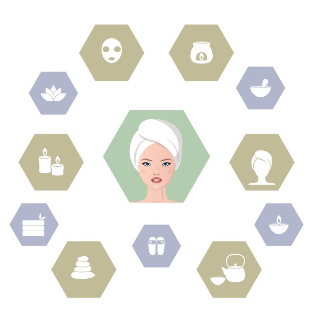 水疗中心的概念图片下载