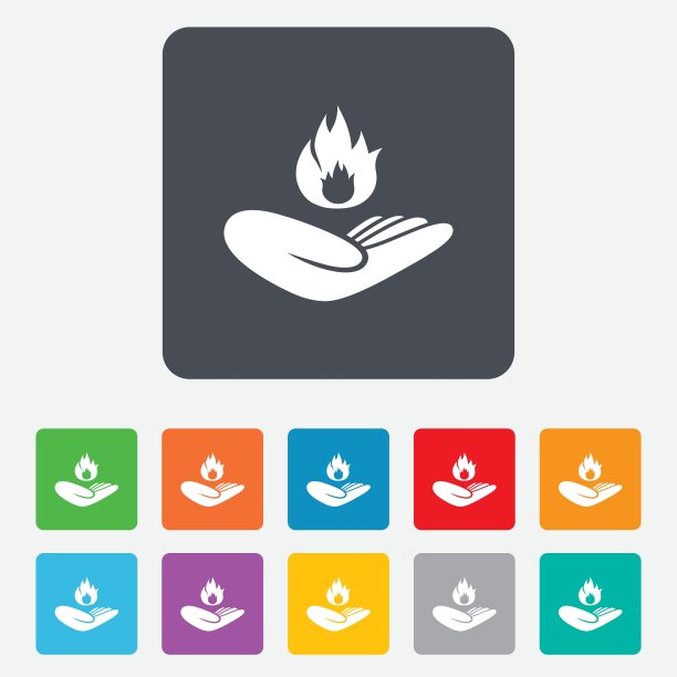 火险手握火苗图片下载