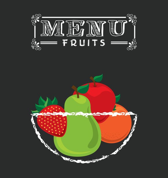 素食菜单图片下载