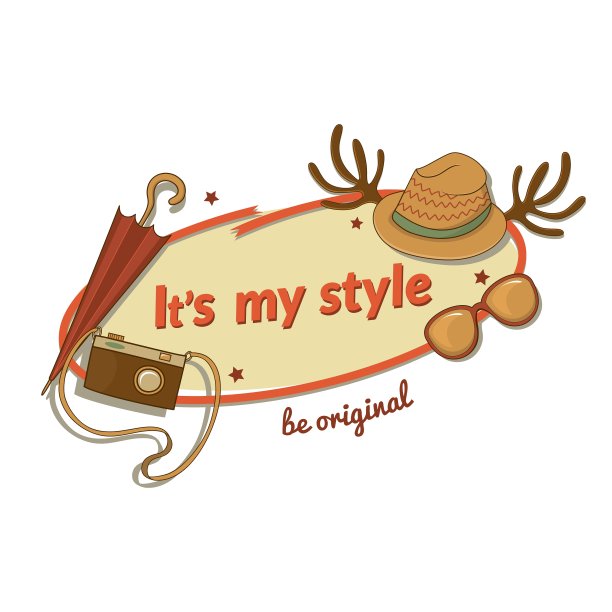 时髦女人时尚标签与当代图片下载