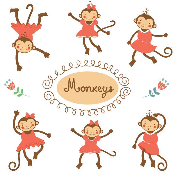 可爱有趣的猴子图片下载