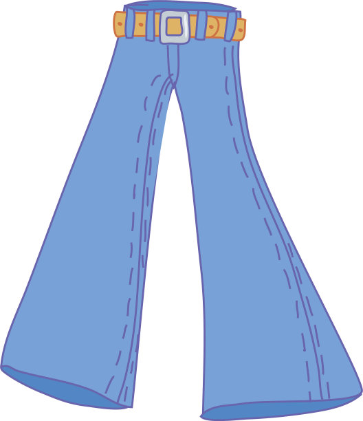 牛仔裤bellbottom图片下载