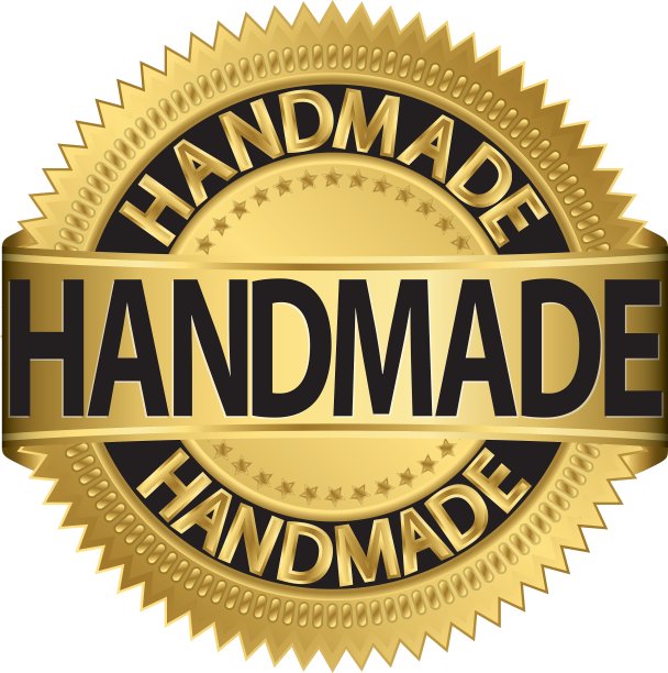 手工制作的黄金标签图片下载