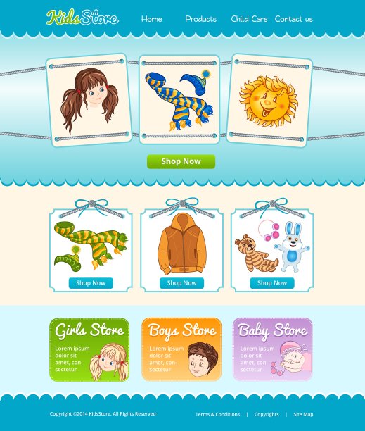 孩子模板图片下载