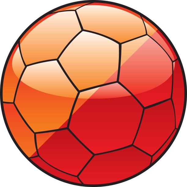 足球上的丁烷旗图片下载