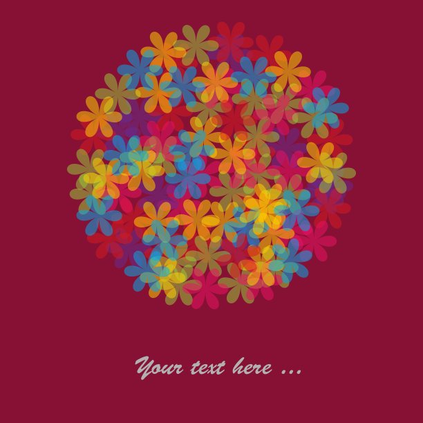 五彩缤纷的鲜花图片下载