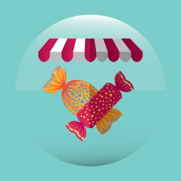 甜蜜的糖果设计图片下载